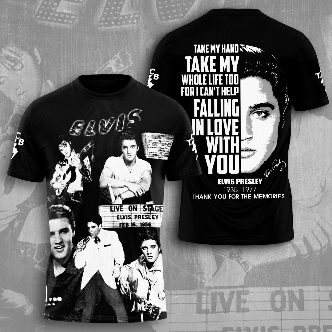 Elvis Presley Vintage Narration Shirt