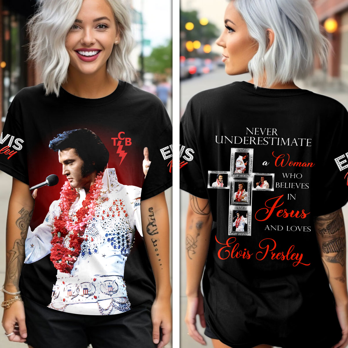 Elvis Presley Vintage Singles Shirt