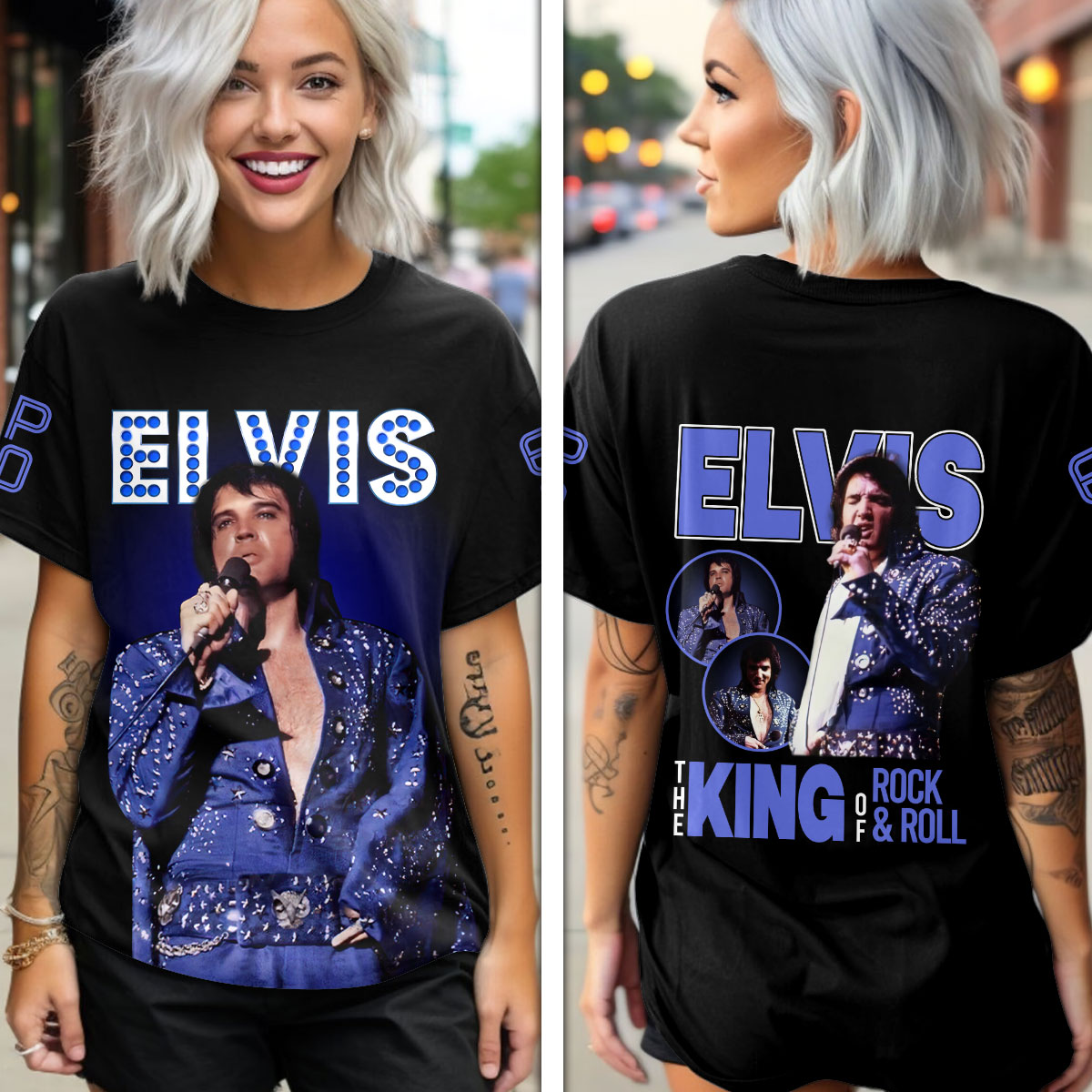 Elvis Presley Vintage Military Service Shirt