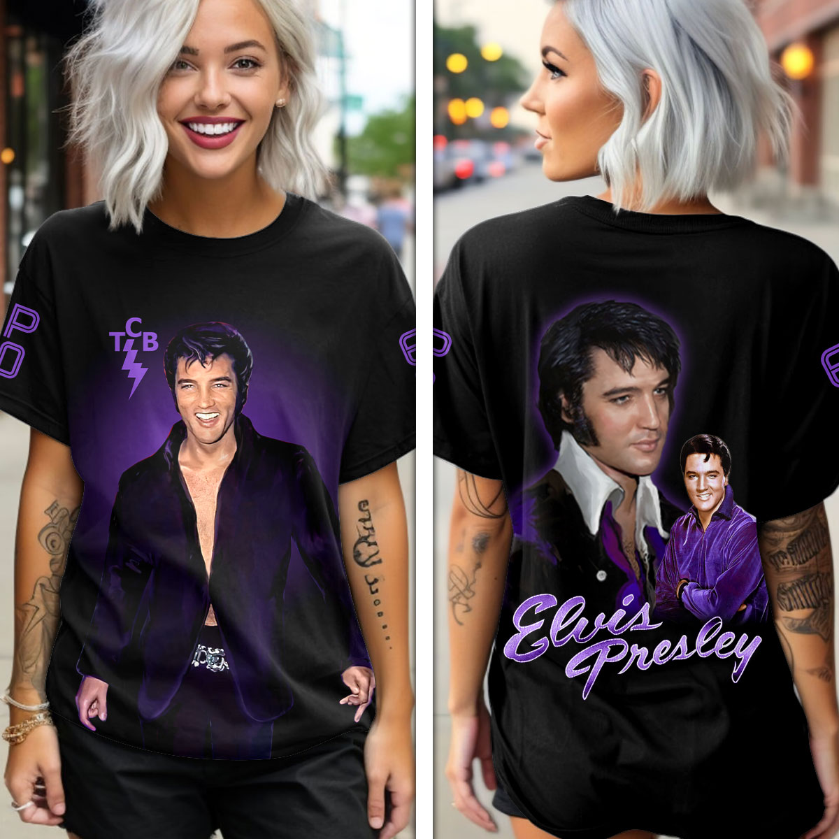 Elvis Presley Vintage Sideburns Shirt