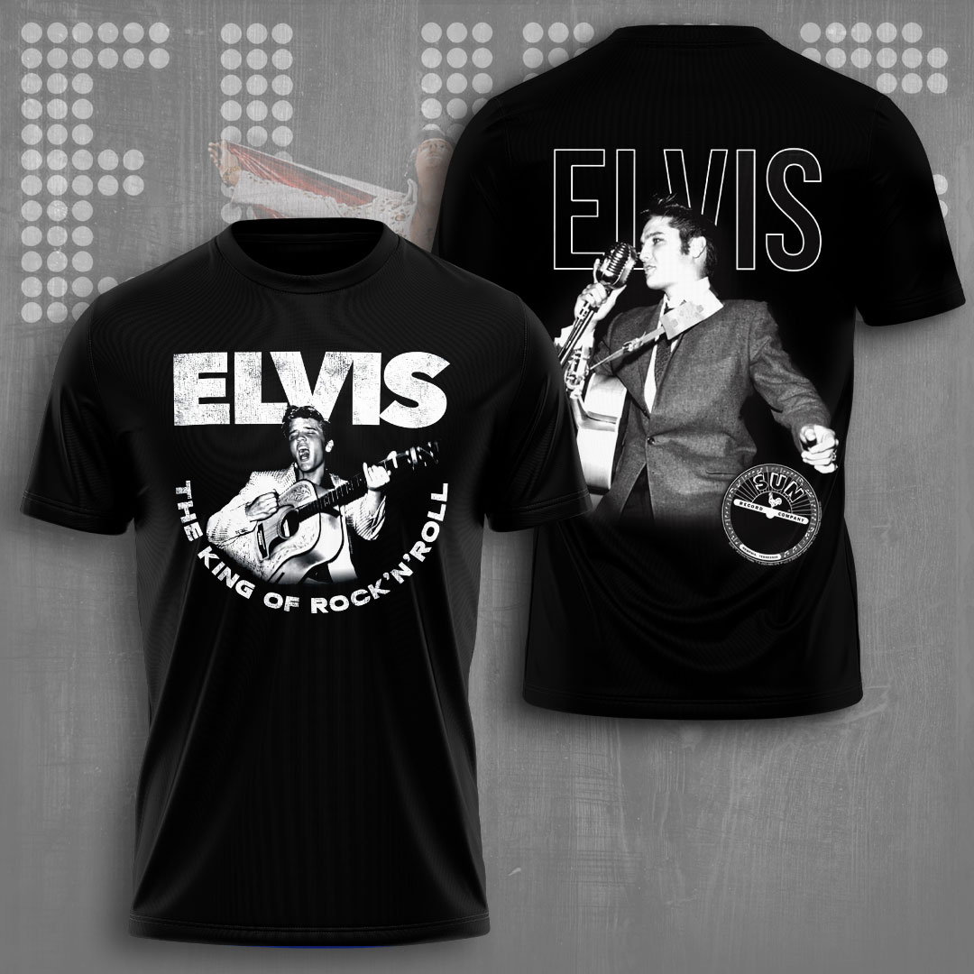 Elvis Presley 1935-1977 Rhinestones Shirt