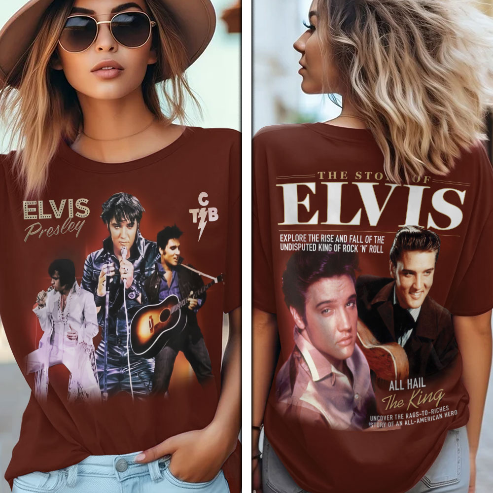 Elvis Presley 1935-1977 Tv Special Shirt