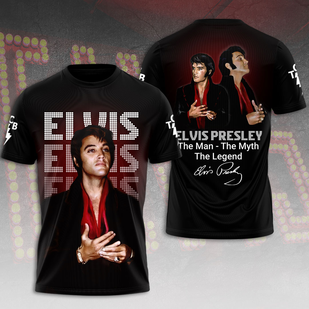 Elvis Presley 1935-1977 Golden Globes Shirt