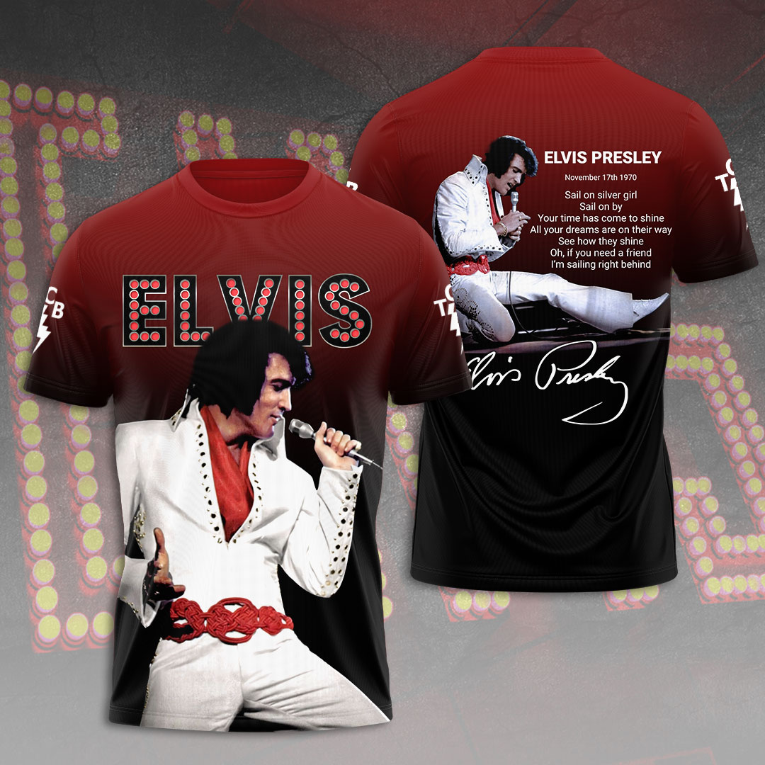 Elvis Presley 1935-1977 Memphis Mafia Shirt