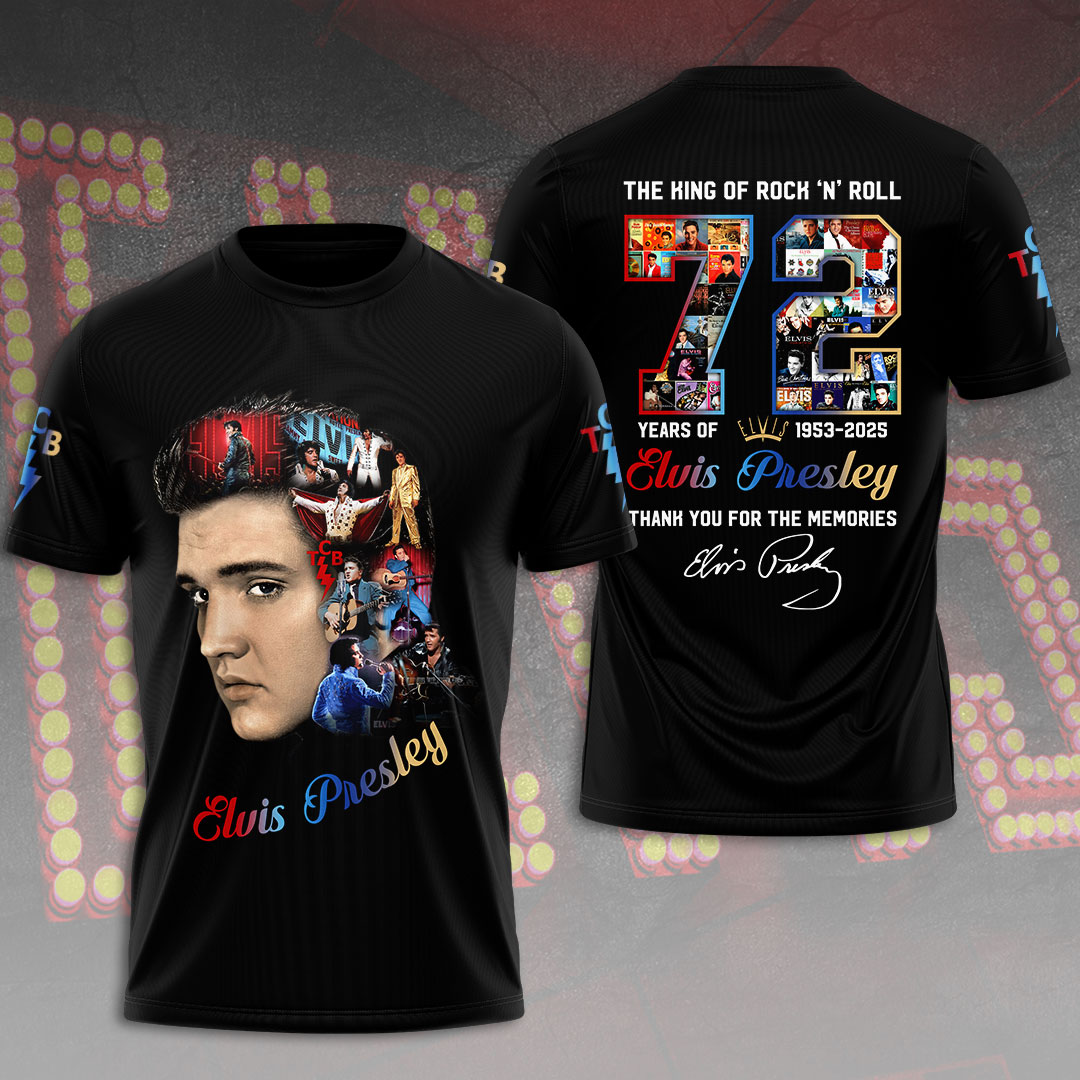 Elvis Presley 1935-1977 Blues-Influenced Shirt