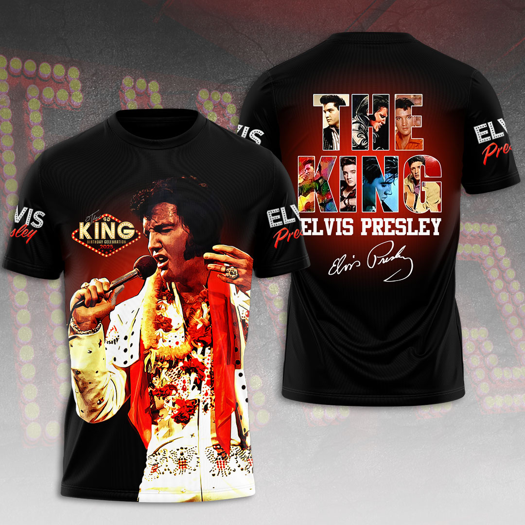 Elvis Presley 1935-1977 Recording Studio Shirt