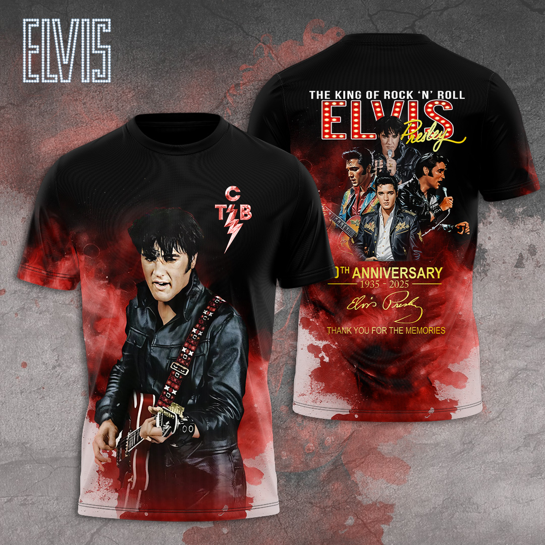 Elvis Presley 1935-1977 Album Shirt