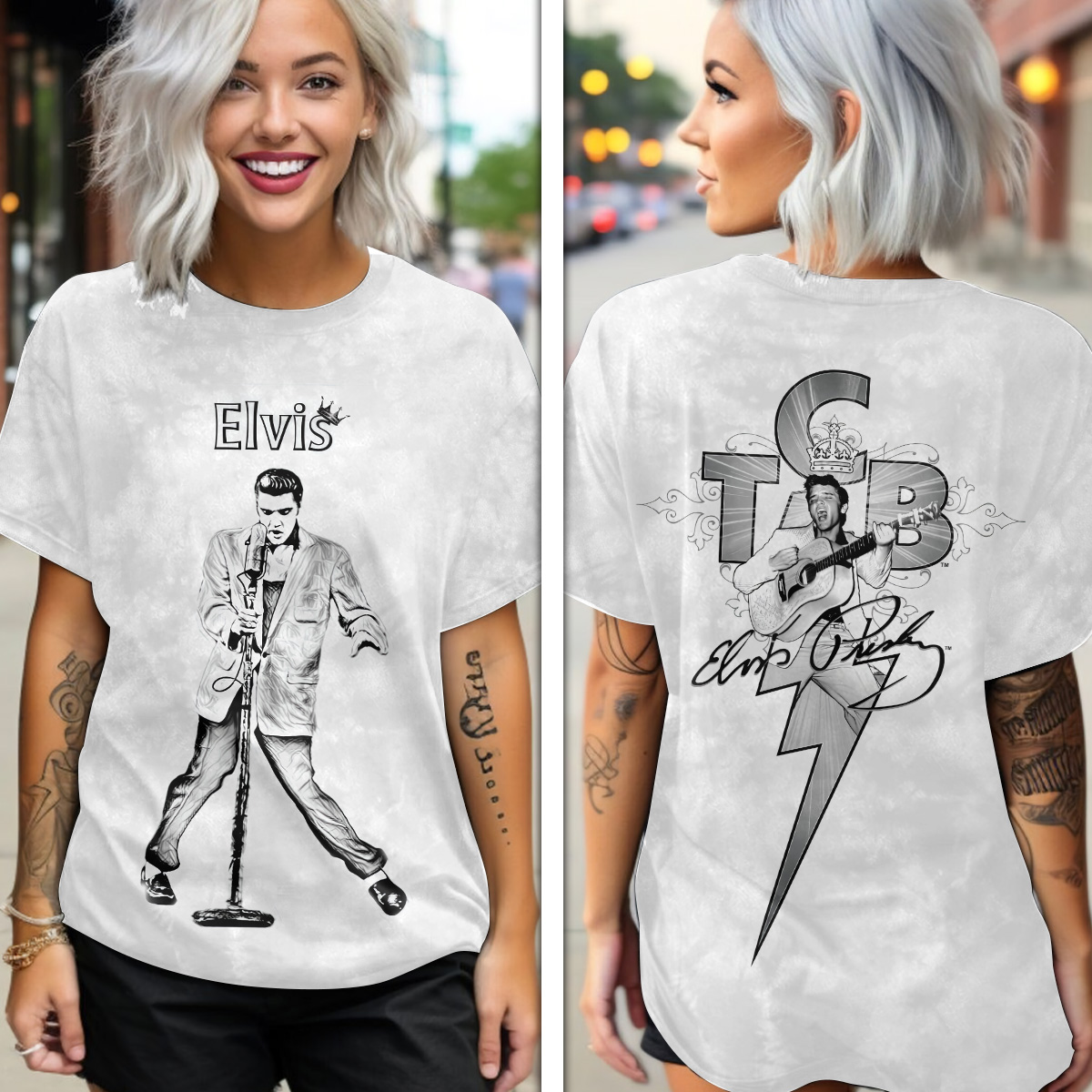 Elvis Presley 1935-1977 1968 Comeback Special Shirt