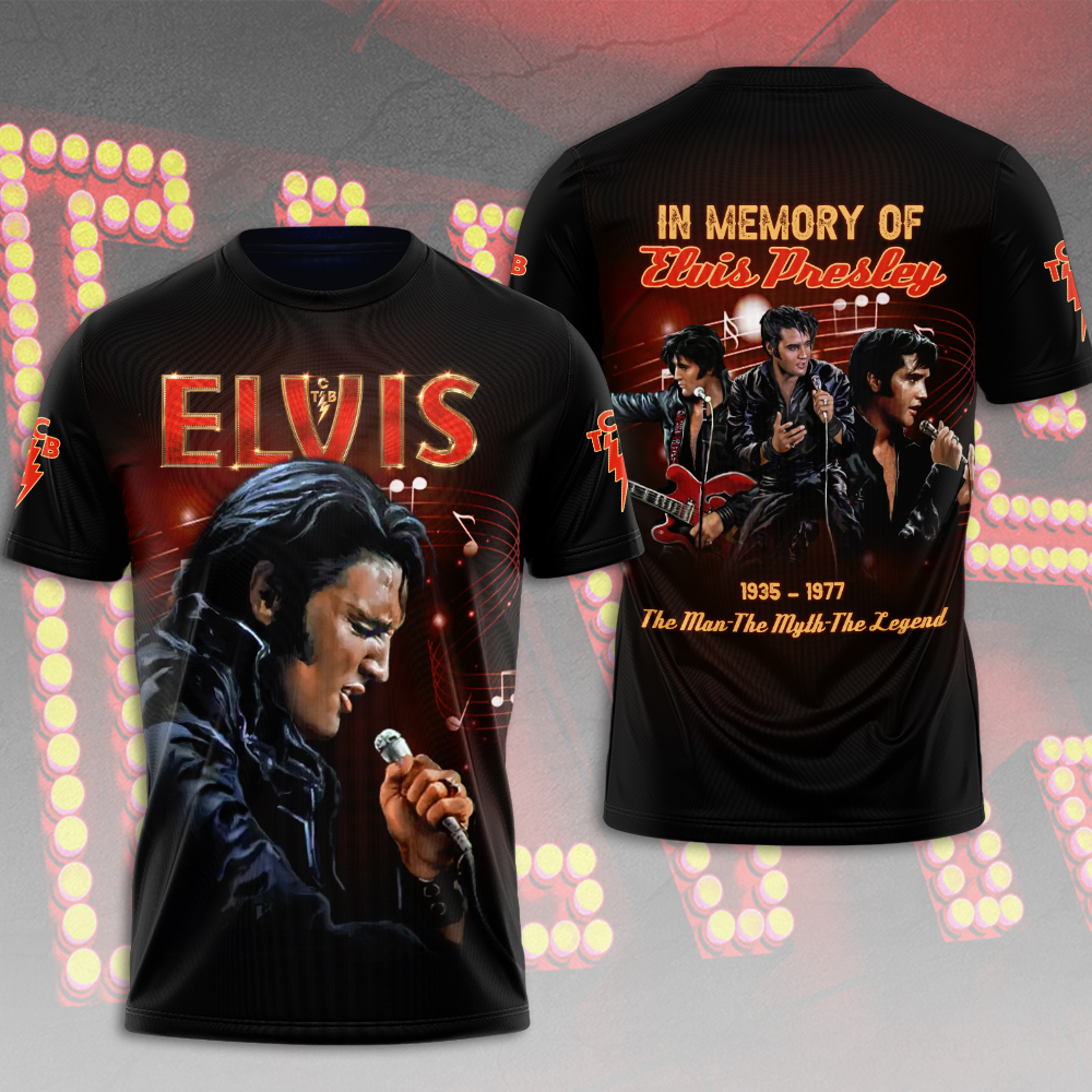 Elvis Presley 1935-1977 1969 Aloha Concert Shirt