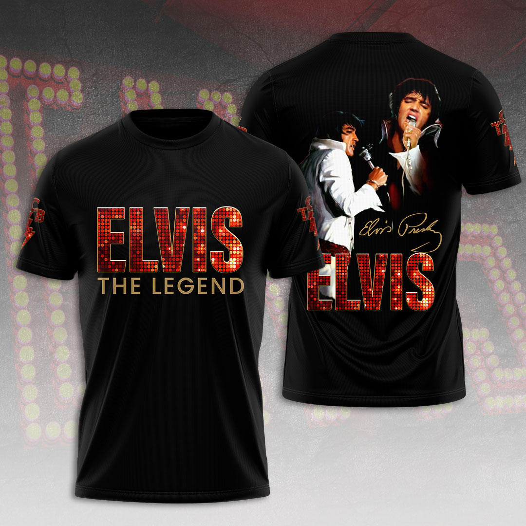 Elvis Presley Retro Viva Las Vegas Shirt