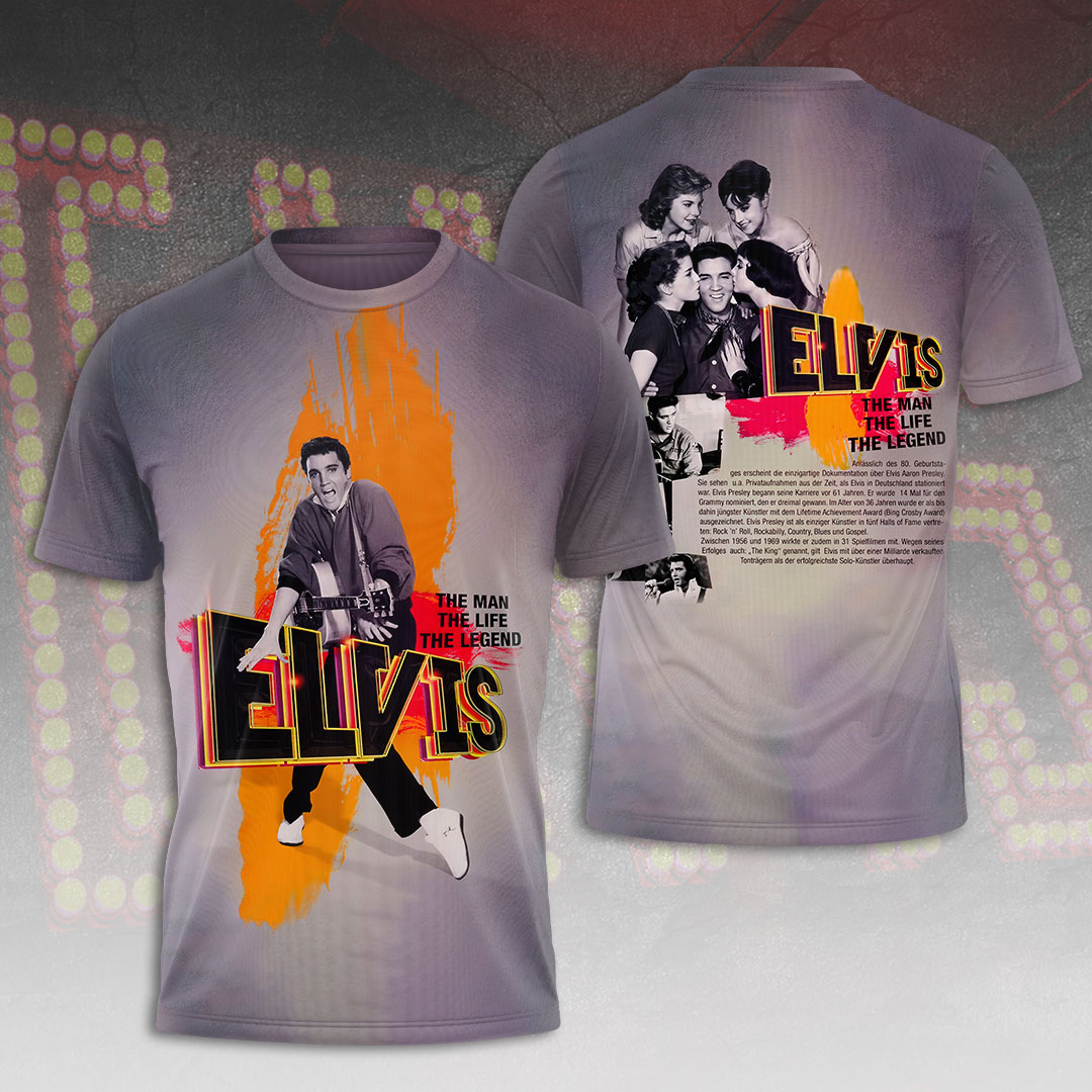 Elvis Presley Retro Can'T Help Falling In Love Shirt