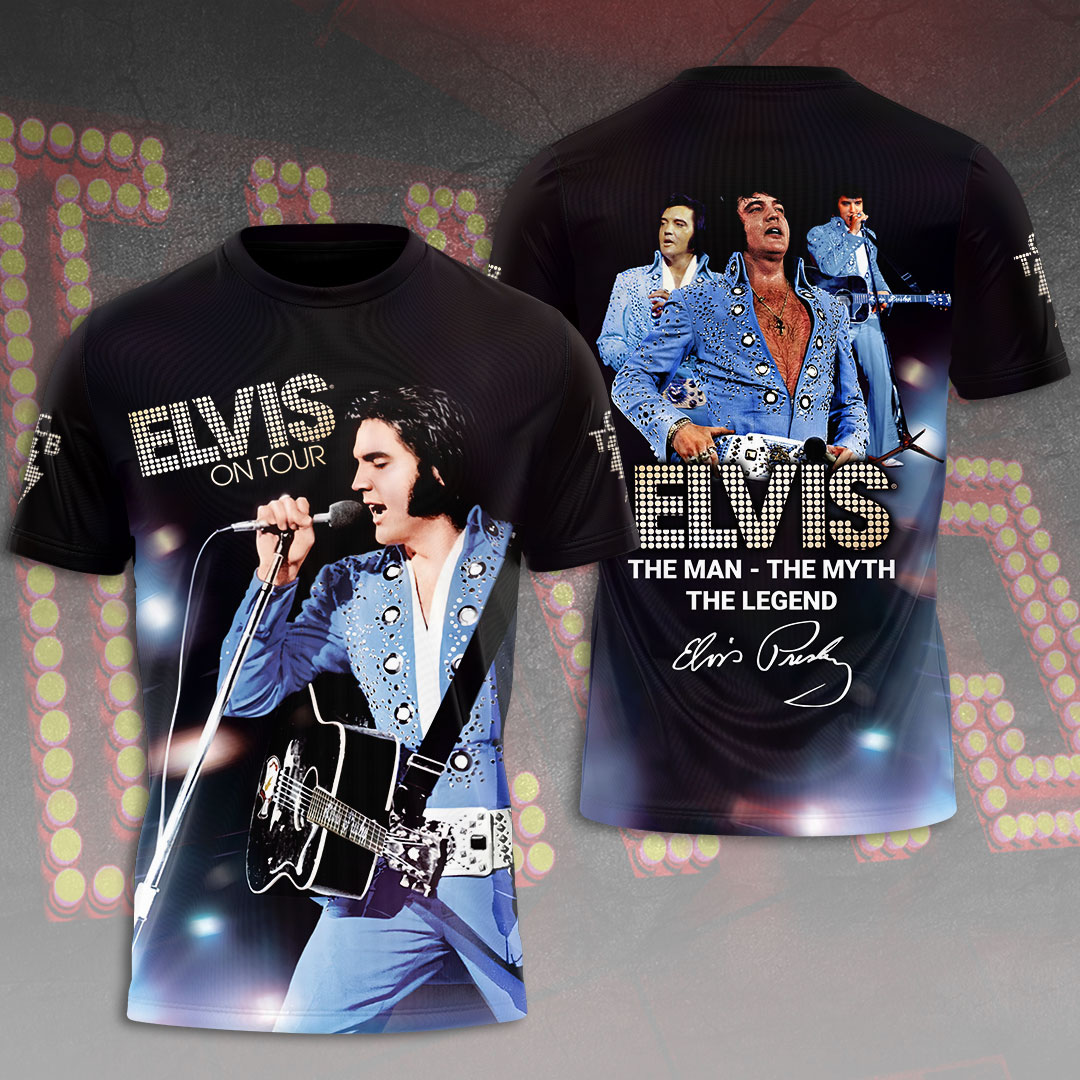 Elvis Presley Retro Heartbreak Hotel Shirt