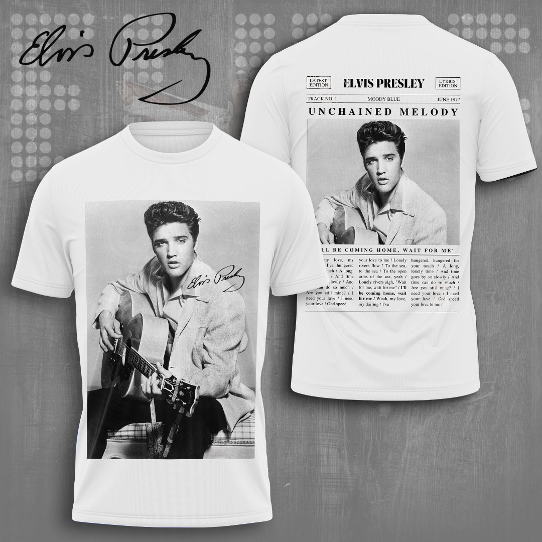 Elvis Presley Retro Golden Records Shirt