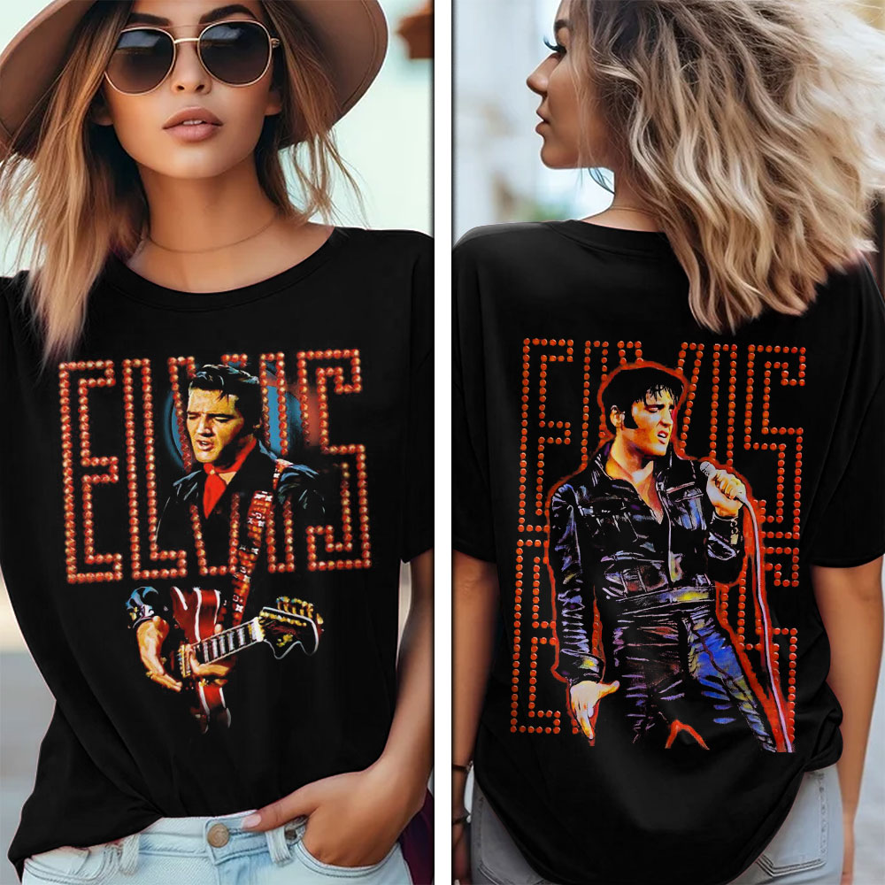 Elvis Presley Retro Hound Dog Shirt