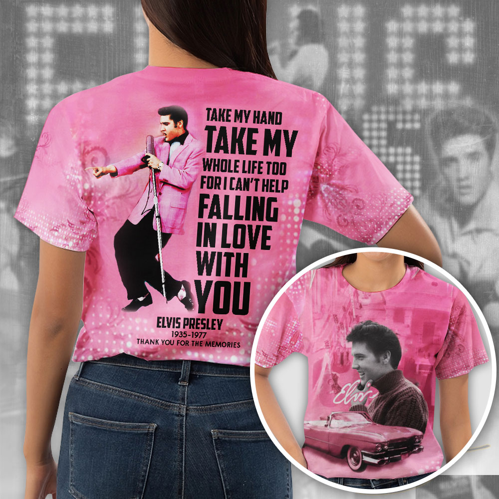 Elvis Presley Retro Burning Love Shirt
