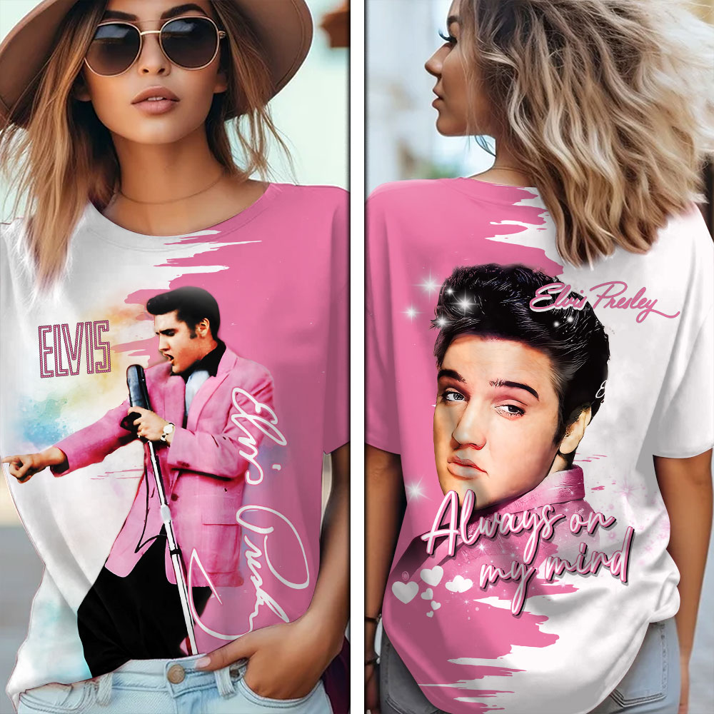 Elvis Presley Retro Gospel Singing Shirt
