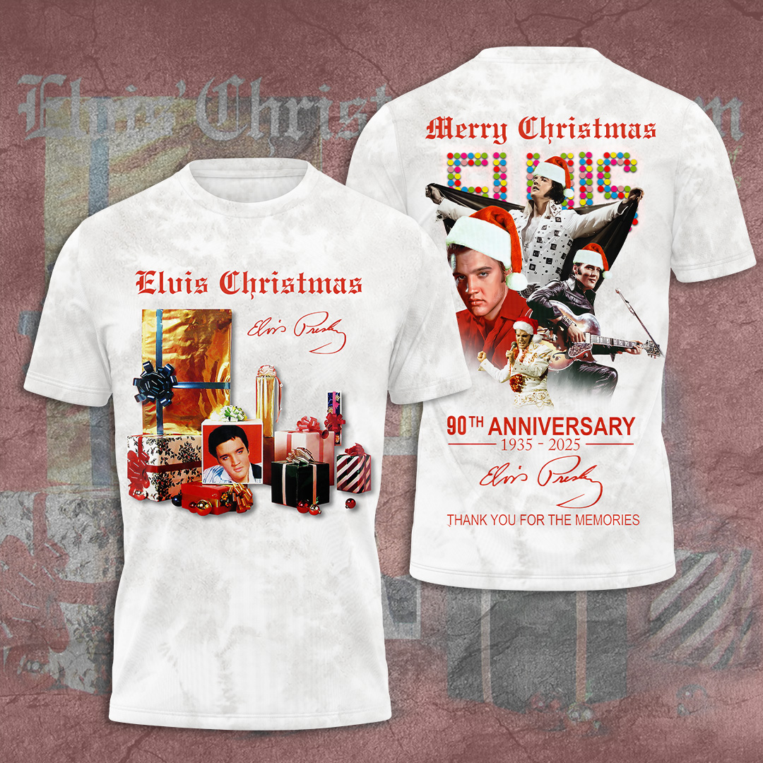 Elvis Presley Retro Presley Family Shirt