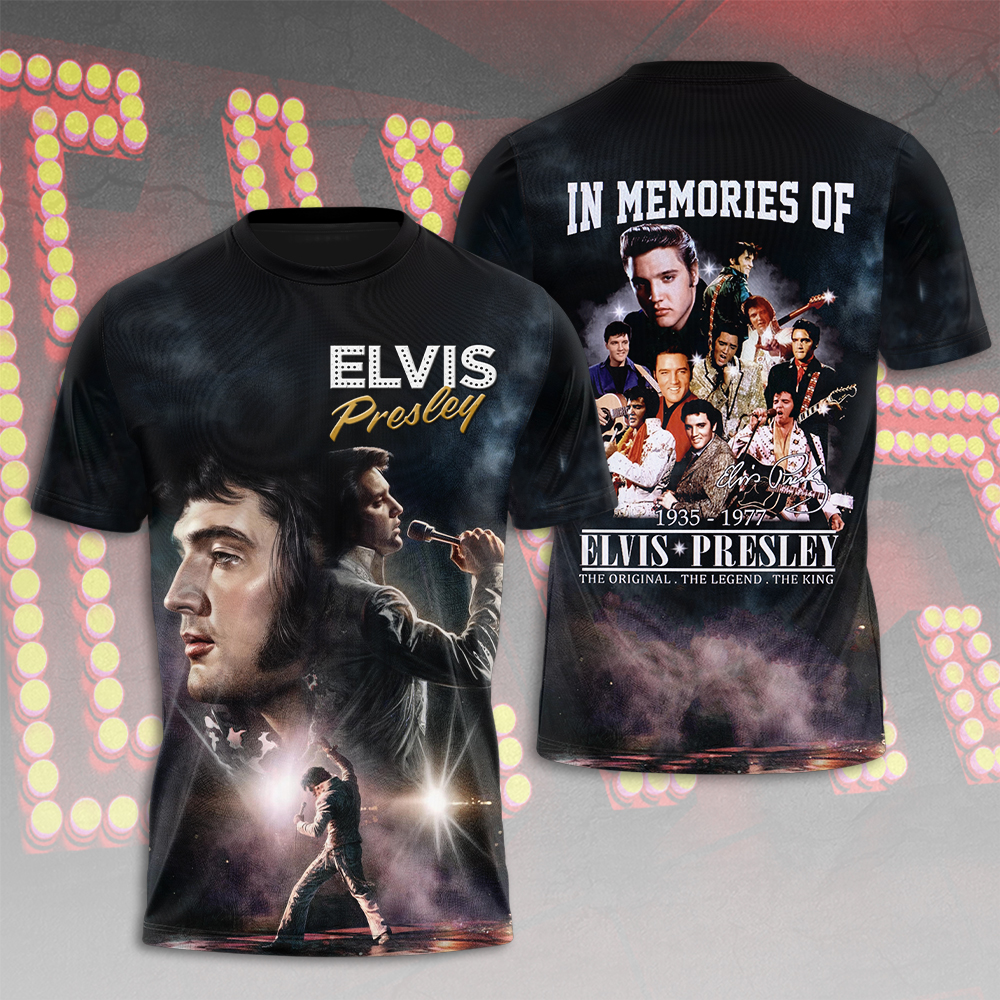 Elvis Presley Retro Otis Blackwell Shirt