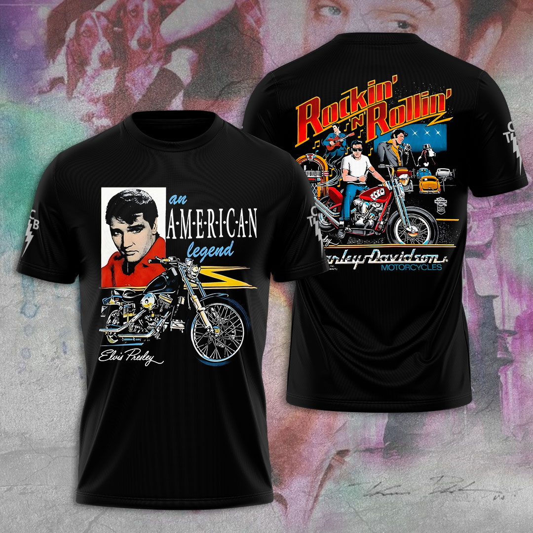 Elvis Presley Retro Graceland Mansion Shirt
