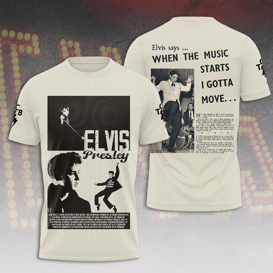 Elvis Presley Retro Memphis Mafia Shirt