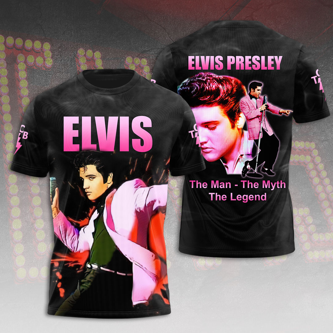 Elvis Presley Retro Multi-Platinum Shirt
