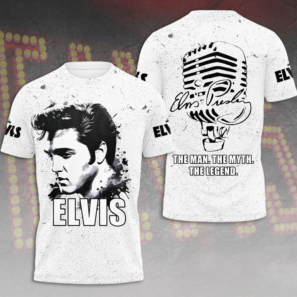Elvis Presley Retro Elvis Costello Shirt