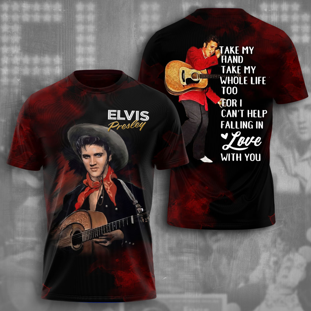 Elvis Presley Retro Lp Shirt