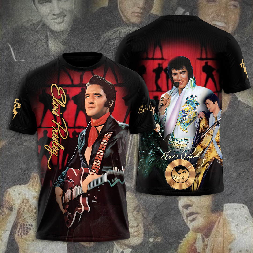 Elvis Presley Retro Live Performances Shirt
