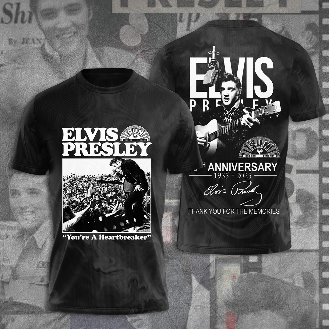 Elvis Presley Retro Fashion Shirt
