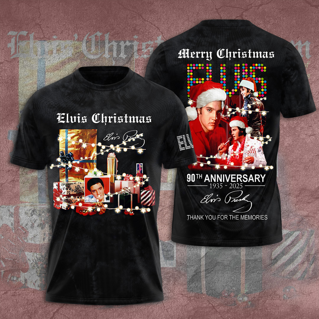 Elvis Presley Retro Narration Shirt
