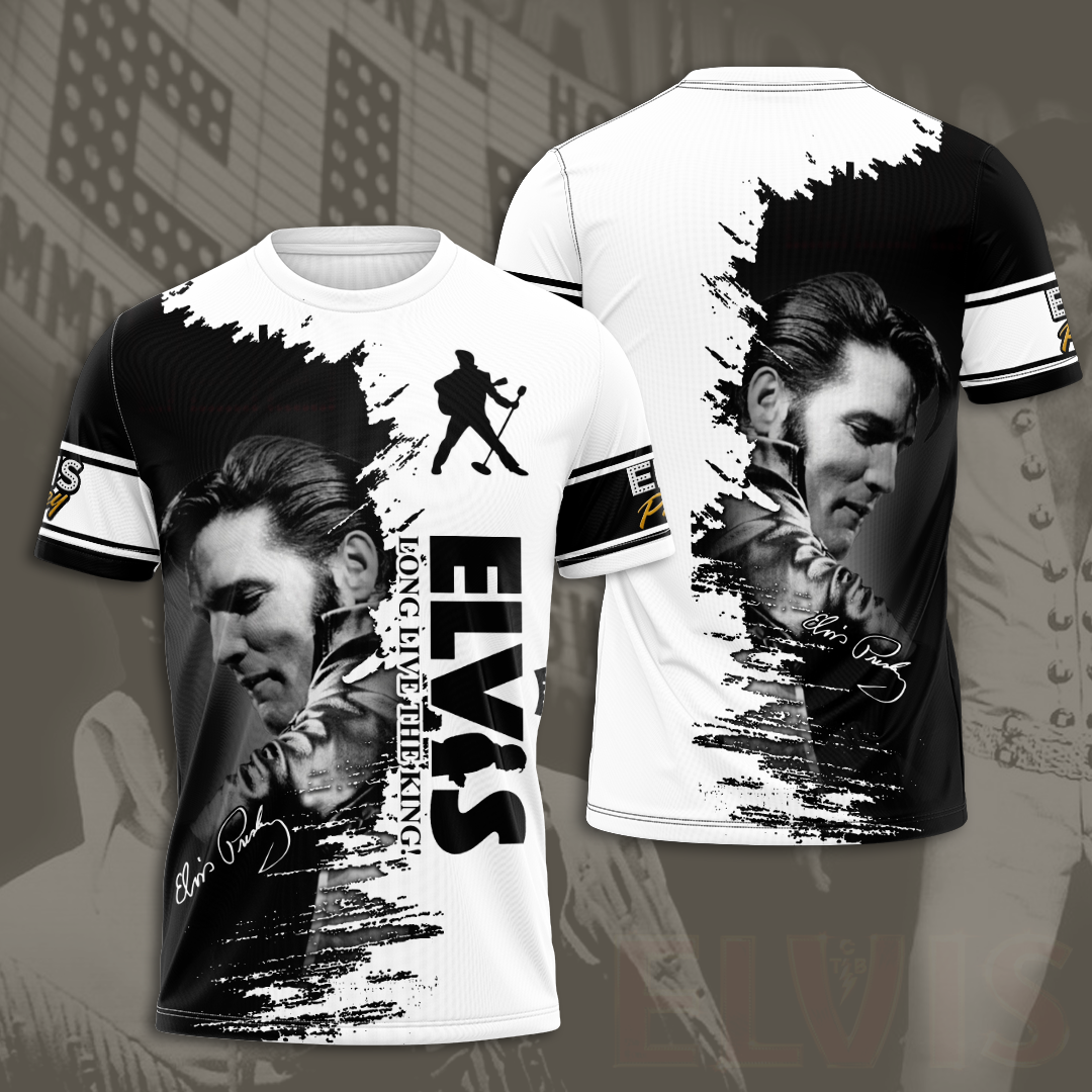 Elvis Presley Retro Sgt. Pepper Parody Shirt