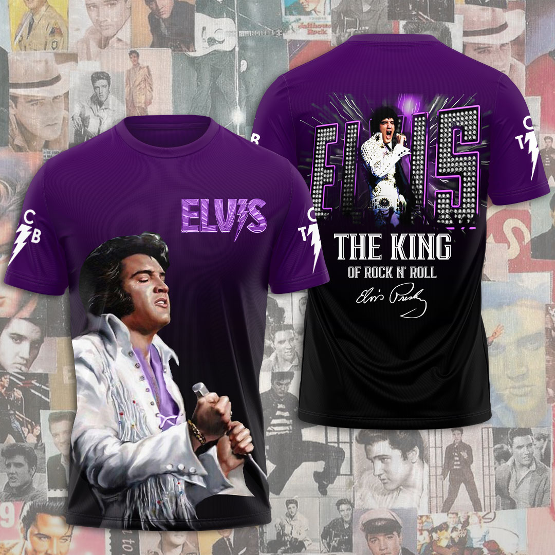 Elvis Presley Rock And Roll Hip-Shaking Shirt