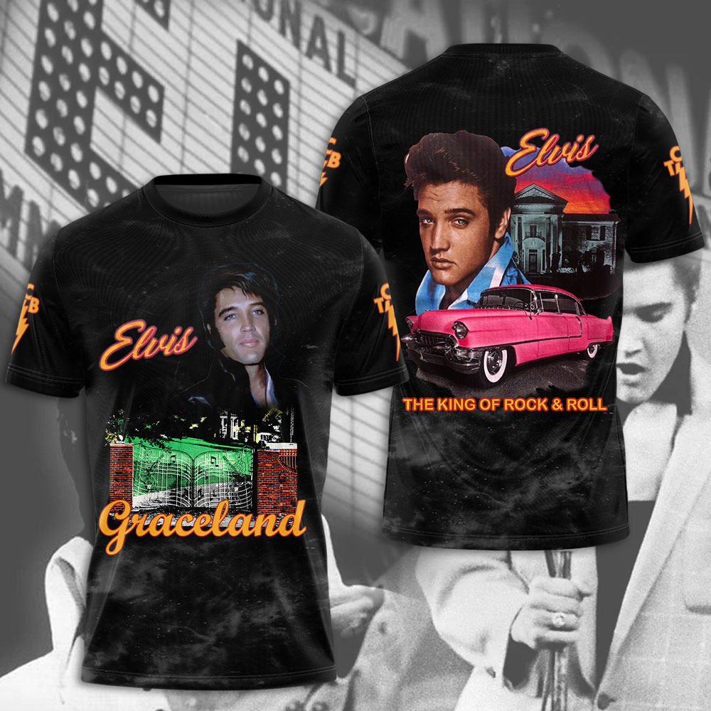 Elvis Presley Retro Diamond Shirt