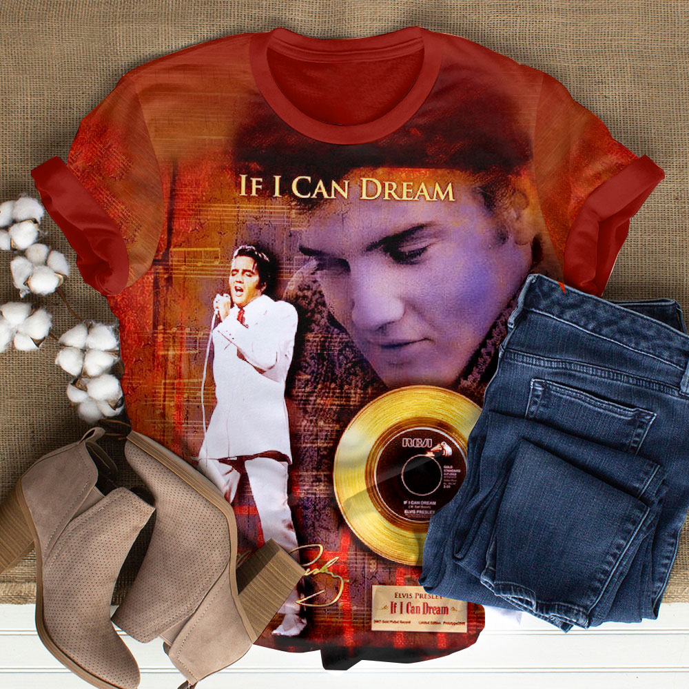 Elvis Presley Retro Graceland Vault Shirt