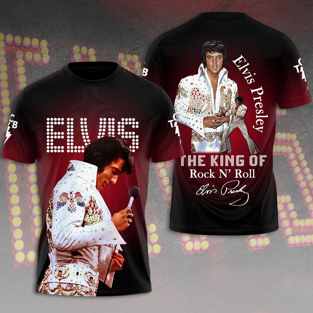 Elvis Presley Rock And Roll Hound Dog Shirt
