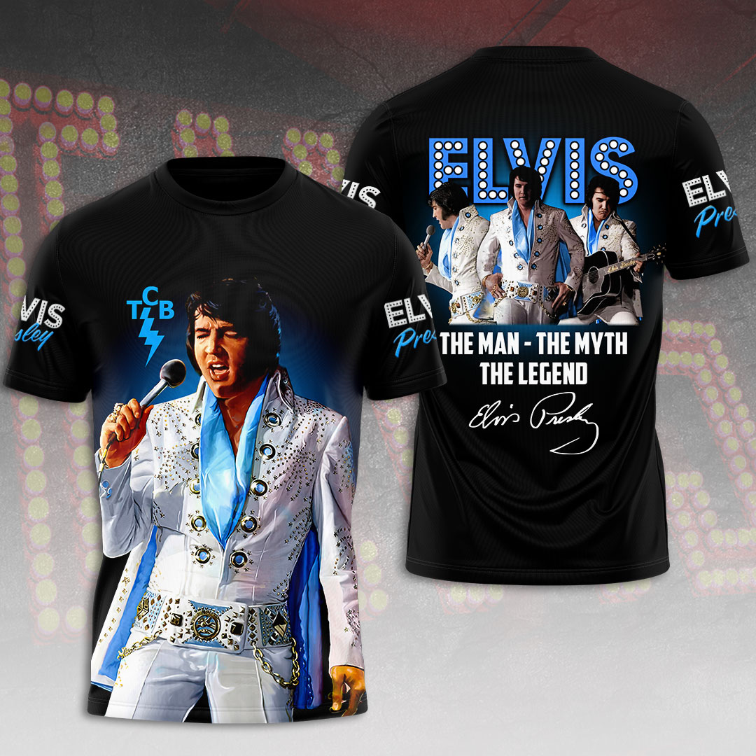 Elvis Presley Rock And Roll Suspicious Minds Shirt