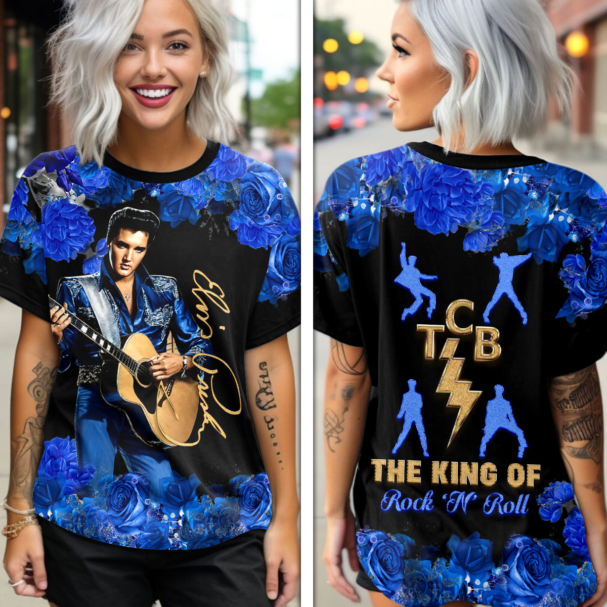 Elvis Presley Rock And Roll All Shook Up Shirt