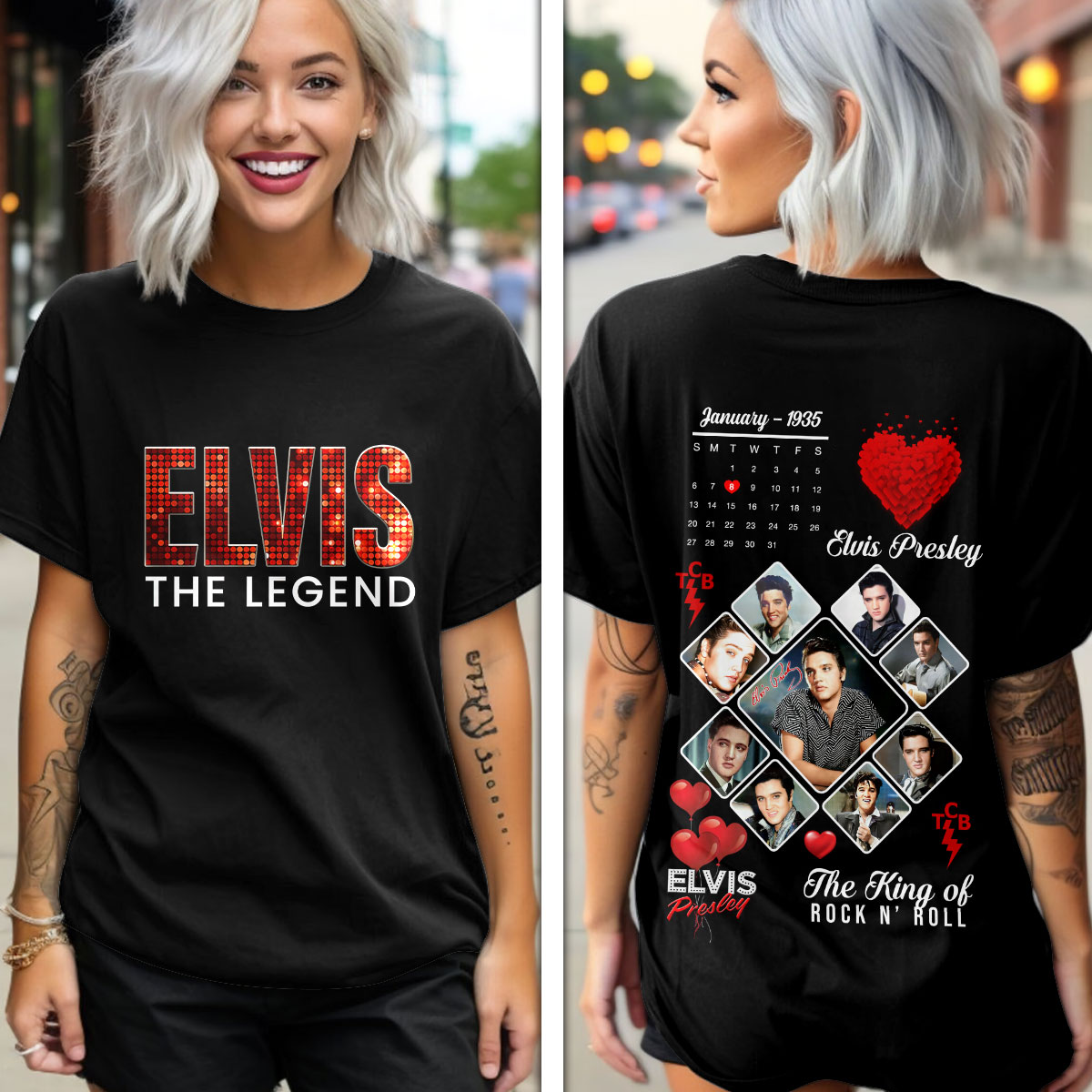 Elvis Presley Rock And Roll Colonel Tom Parker Shirt