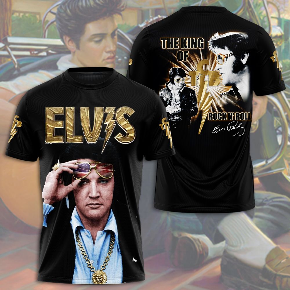 Elvis Presley Rock And Roll Melancholy Blues Shirt