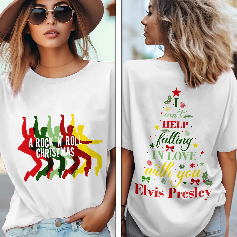 Elvis Presley Rock And Roll Movie Star Shirt