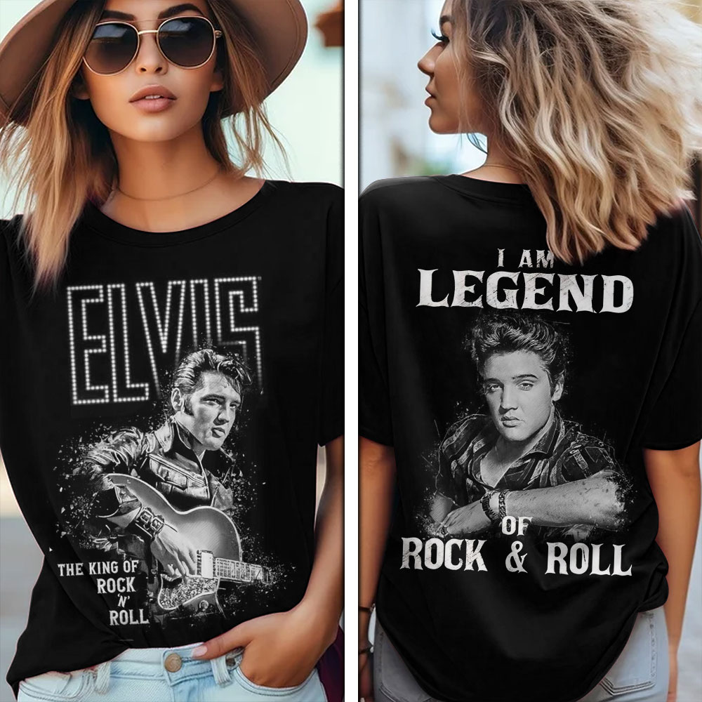 Elvis Presley Rock And Roll Rca Records Shirt