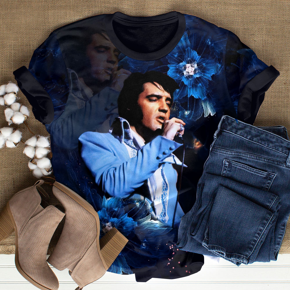 Elvis Presley Rock And Roll Bill Black Shirt