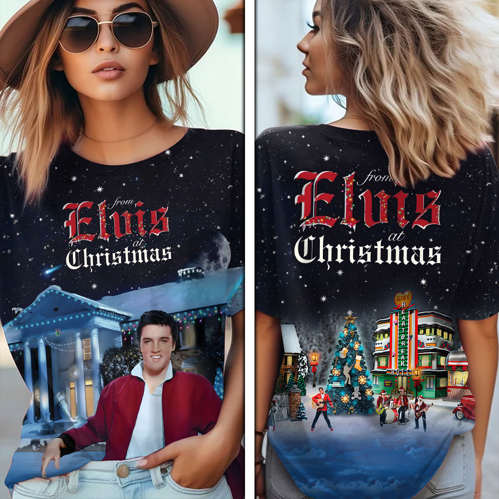 Elvis Presley Rock And Roll Leather Outfit Shirt