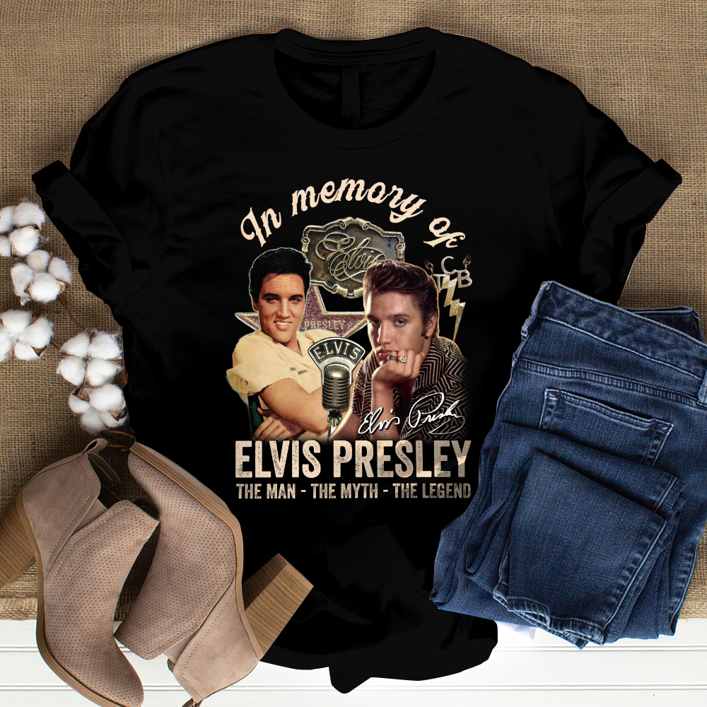 Elvis Presley Rock And Roll Satellites Shirt
