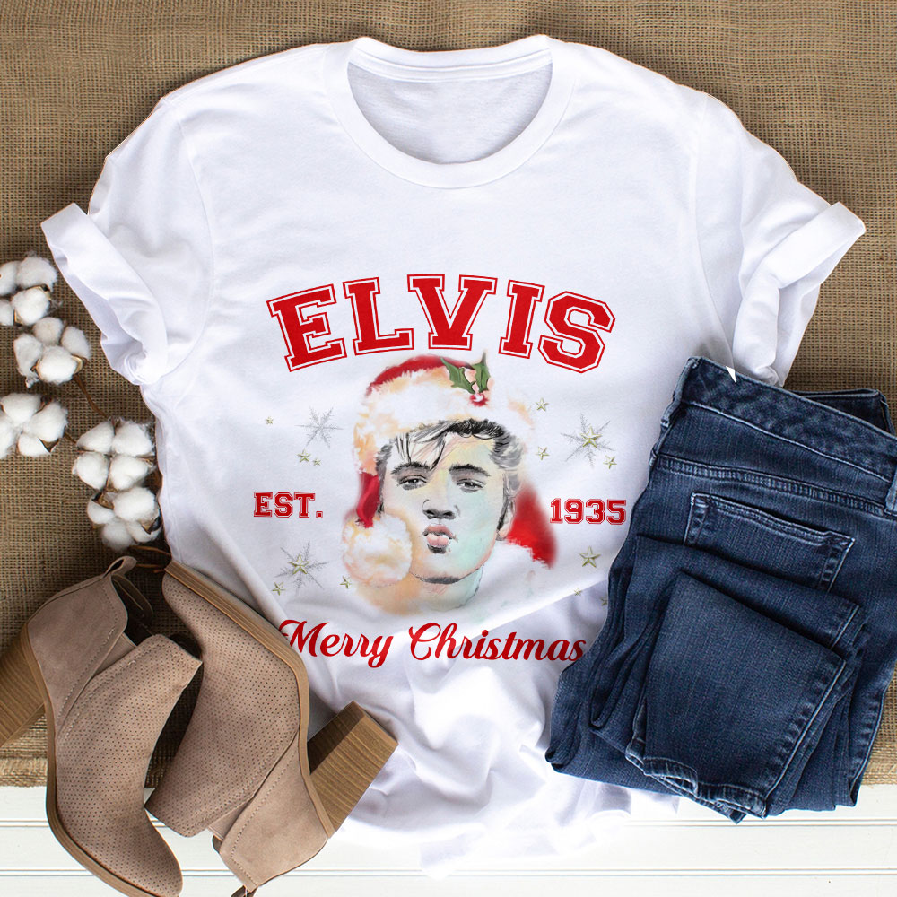 Elvis Presley Rock And Roll Viva Nash Vegas Shirt