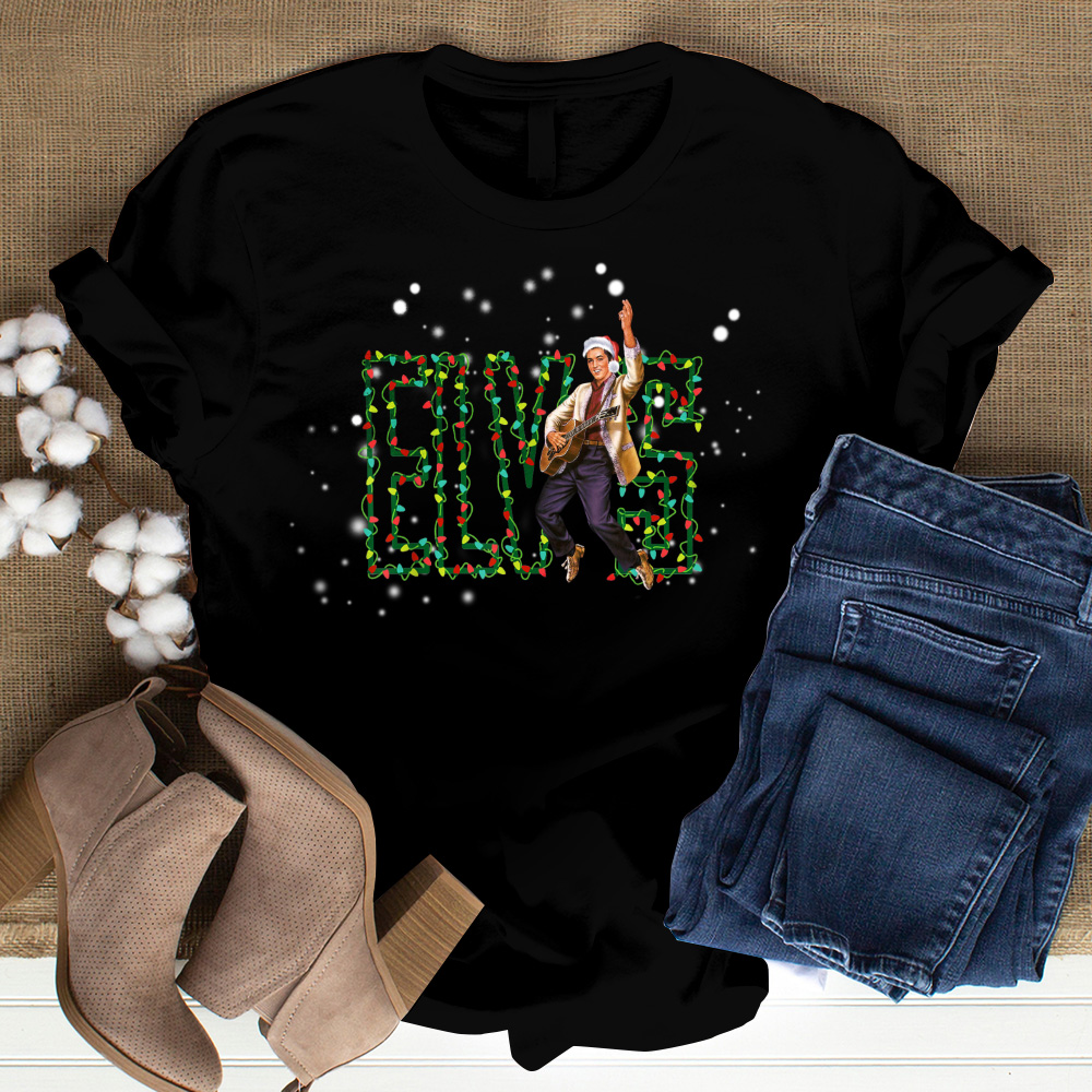 Elvis Presley Rock And Roll Graceland Mansion Shirt