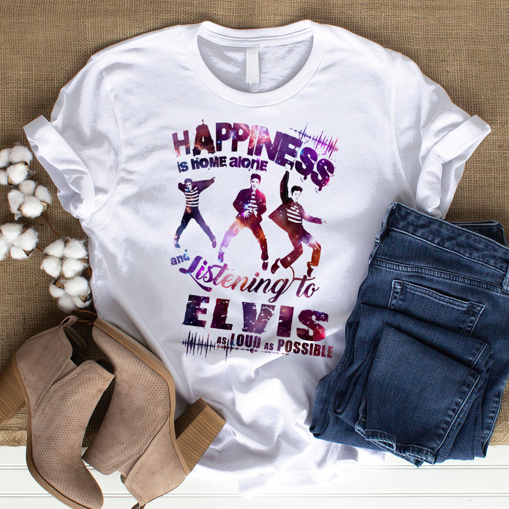 Elvis Presley Rock And Roll Las Vegas Shirt