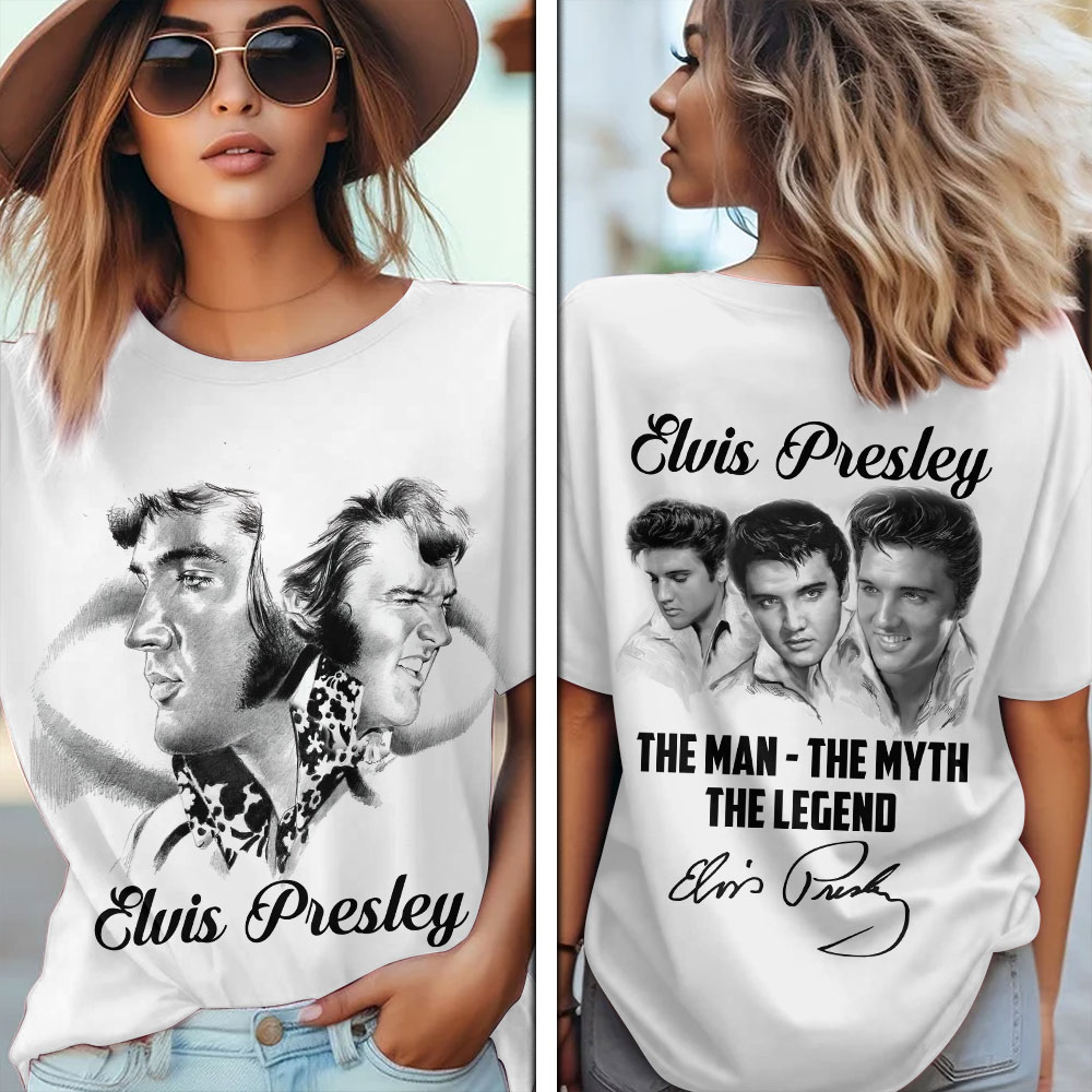 Elvis Presley Rock And Roll Presley Parade Shirt