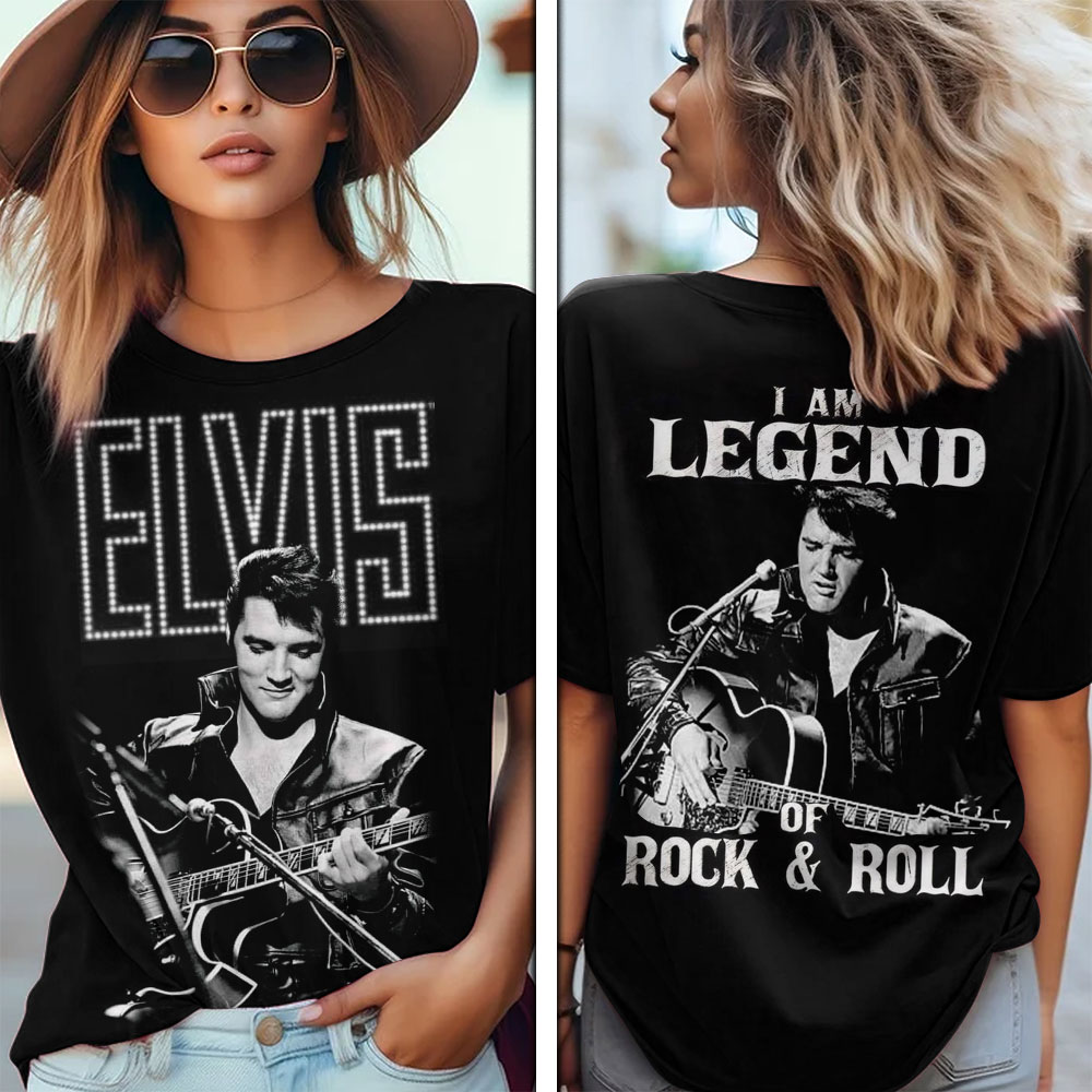 Elvis Presley Rock And Roll Pearl Harbor Shirt