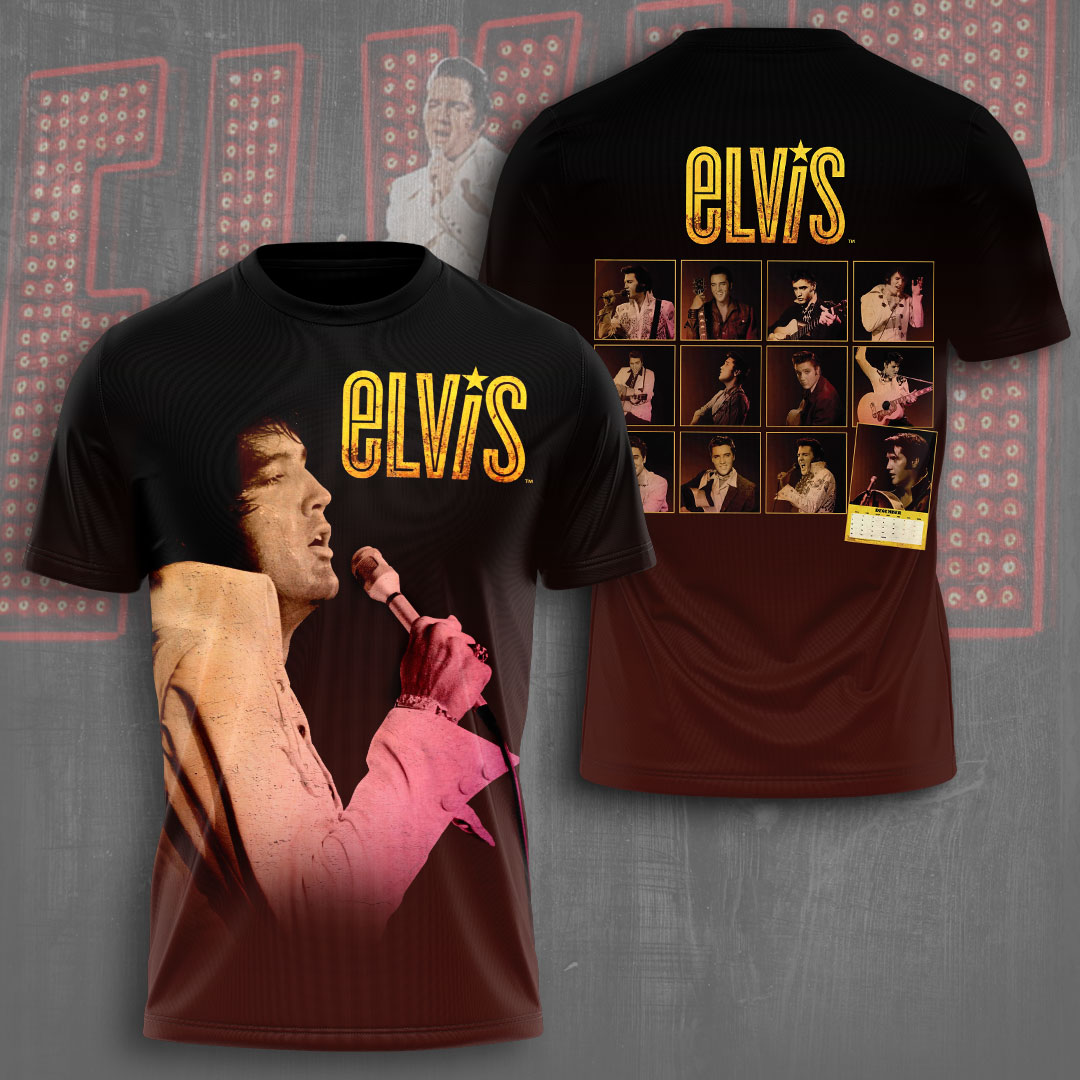 Elvis Presley Rock And Roll King Of Rock And Roll Shirt